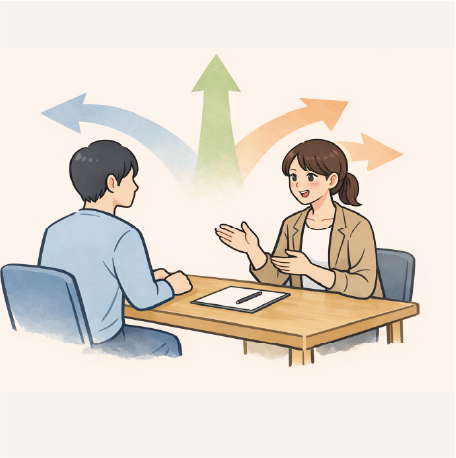 就労定着支援イラスト